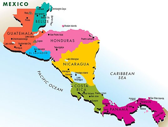 Datos de América Central - Escuelapedia - Recursos