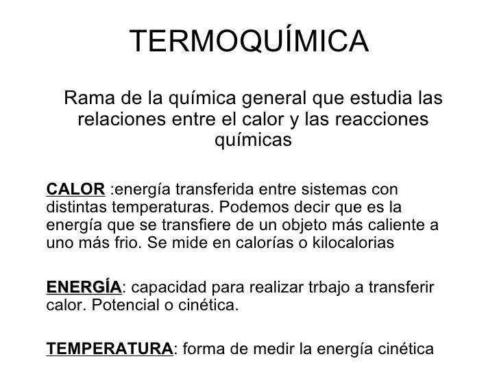 La termoquímica - Escuelapedia - Recursos EducativosEscuelapedia