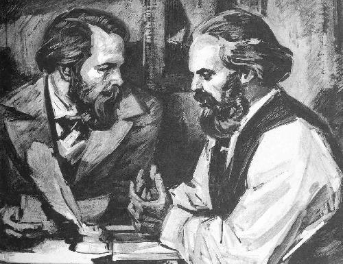 Karl Marx Friedrich Engels