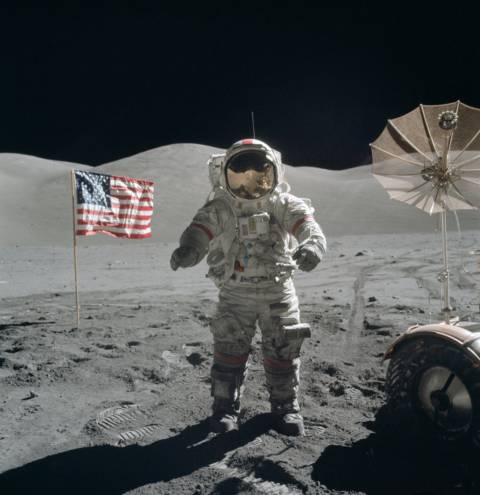 Apolo 17 en la Luna