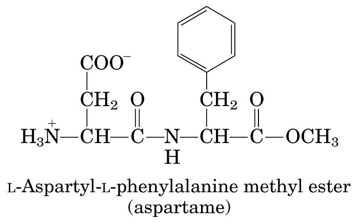 Aspartamo formula