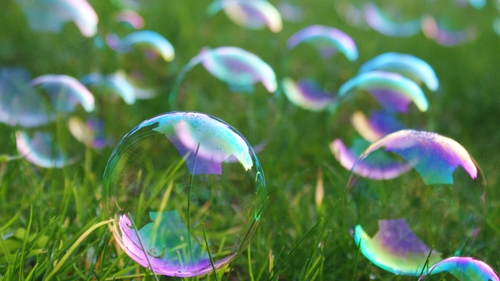 Burbujas de jabon
