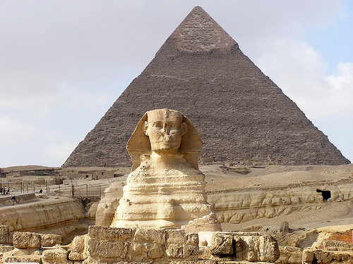 Como se construyeron las piramides de Egipto