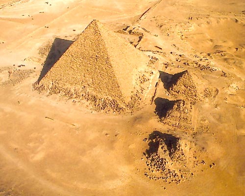 Como se construyeron las piramides