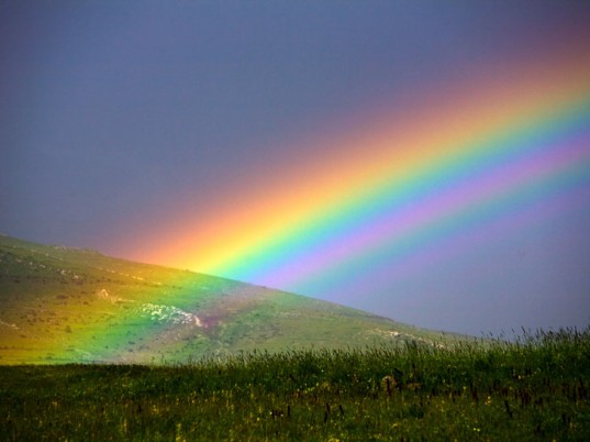 Como se forma un arco iris