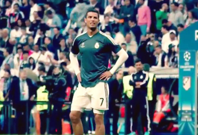 Cristiano Ronaldo gesto