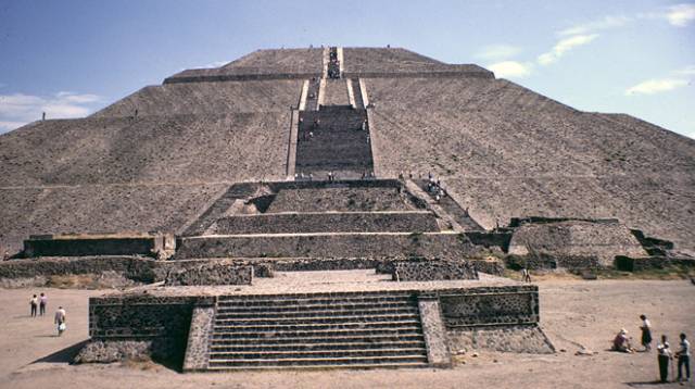 Pirámide del Sol en Teotihuacán