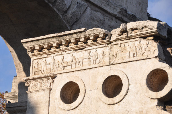 Relieves funerarios Antigua Roma