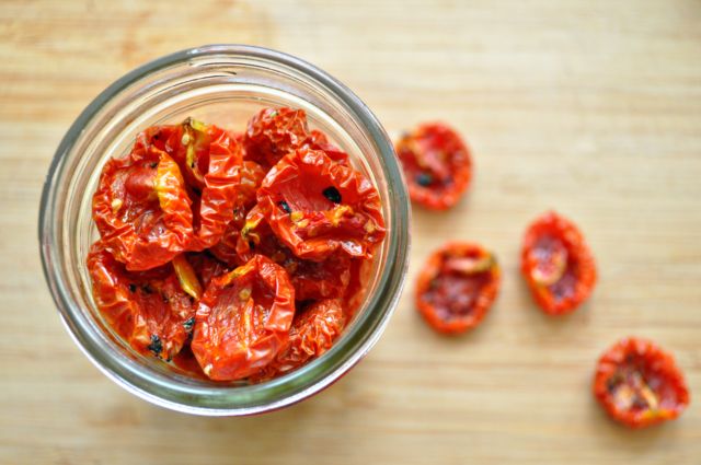 Tomate seco vs tomate fresco