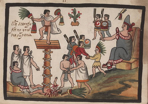 Vida cotidiana aztecas