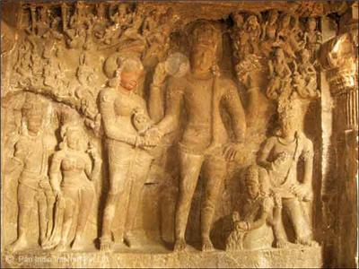 escultura india primitiva