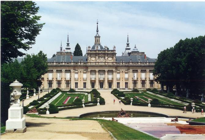 palacio de la granja arquitectura barroco