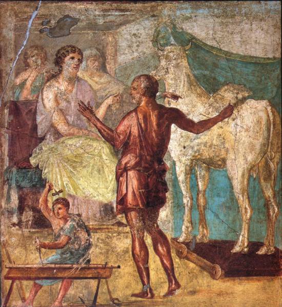 pintura antigua roma